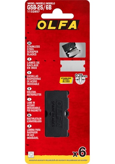 Olfa Gsb-2s/6b Kazıma Bıçağı Yedeği