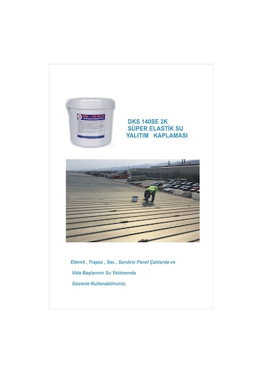 Dks 140 Se 2K - Süper Elastik Su Yalıtım Kaplaması 18Kg 18 Kg