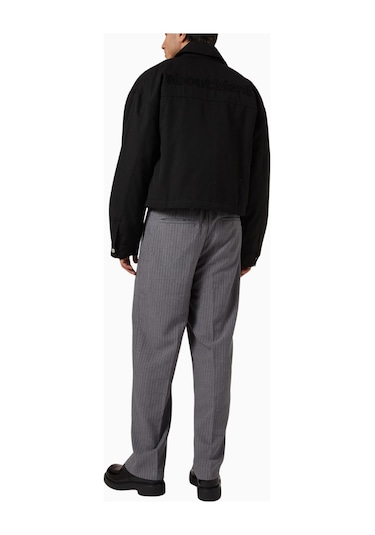 About Blank Big Pocket Twill Jacket Erkek Ceket Siyah