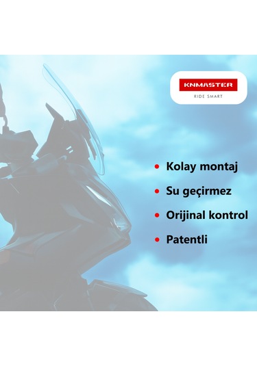 Knmaster Elektrikli Ön Cam Mekanizması Honda X-adv Uyumlu