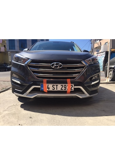 Hyundai Tucson Ön Arka Tampon Koruma Difüzör 2015-2016-2017-2018 Turbosuz