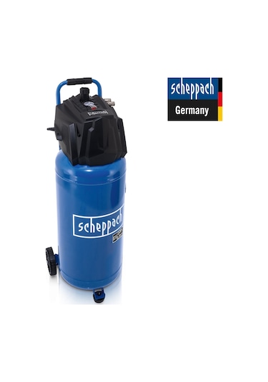 Scheppach HC51V 1500W 10 Bar 50 L Dikey Kompresör - 5906125901