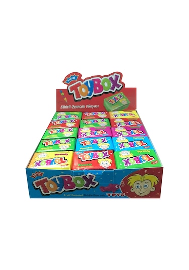 Toybox Sakızlı Oyuncak Kutusu 30 x 5 G
