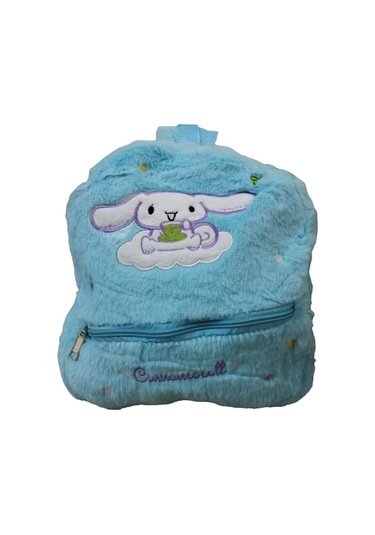 Sanrio Kawai Karrakterleri Kitty -melody -kuromi Peluş Sırt Çantası mavi