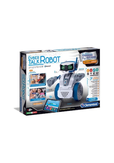 Robotik Laboratuvarı - Cyber Talk Robot Clementoni 64447