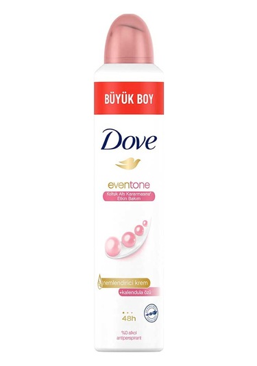 Dove Eventone Kadın Sprey Deodorant 200 ML