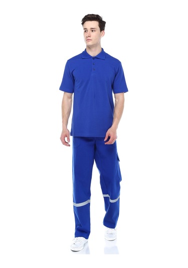 16/12 Gabardin Mavi Pantolon Mavi