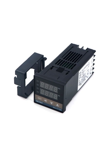 Xiyyadms Rex-c100 M An Akıllı Pıd Sıcaklık Kontrol Cihazı, 0-400 C Hassas Ayarlanabilir, 220v Ck Uzun Model