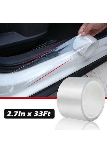 ARAÇ KAPI EŞİĞİ KORUMA FİLMİ 25 CM X 4 METRE