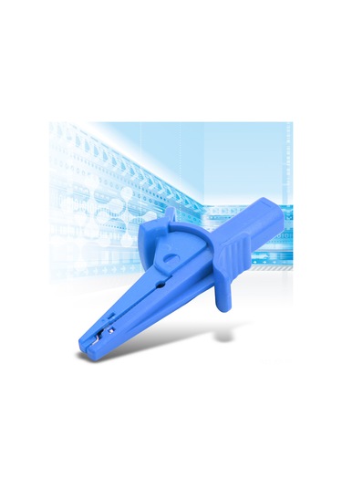 Youmex Mavi 20mm Açılışlı Islak Test Klembi, 4mm Muz Soketi İle, Otomobil Ve Kamyon Elektrik Projeleri İçin 600v-1000v/10a Güvenli Isolasyon