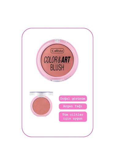 Callista Color Art Blush Allık 170 Berry Bliss