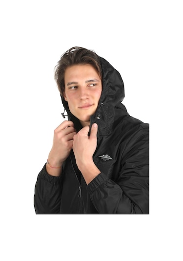 Lee Cooper Thomas Erkek Dokuma Mont Siyah-16637-Siyah