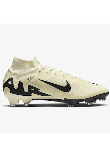 Nike Zoom Superfly 9 Elite Fg Çoraplı Erkek Profesyonel Krampon Krem