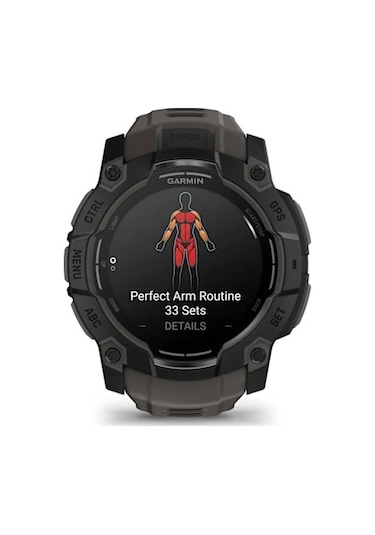 Garmin Instinct 3 50 Mm Amoled Kömür Siyahı Siyah