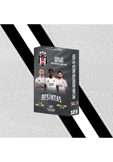 Beşiktaş 2025-26 Sezon Kartları - Tam Kutu