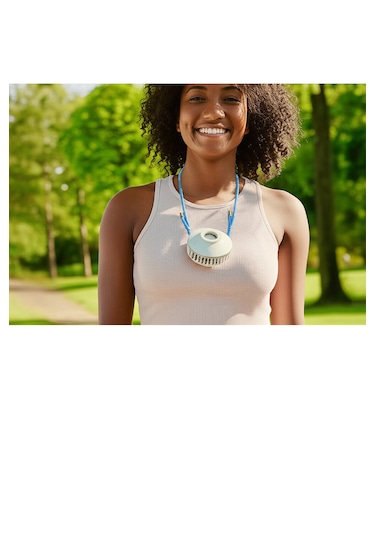 Vh Boyun Tipi Taşınabilir Usb Şarjlı Fan Sessiz Vantilatör Güçlü