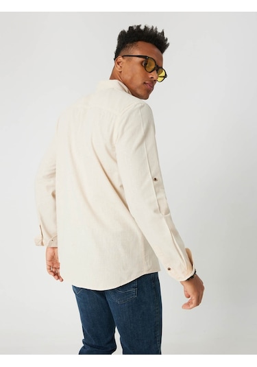 Loft Erkek Gömlek Bej Lf2027896 24kp69000047 P69101 Bej