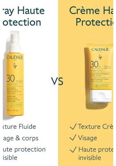 Caudalie Vinosun High Protection Cream SPF30 2 x 50 ML