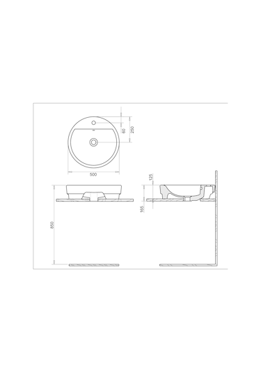 Nova Lavabo 50cm Turaser Diğer