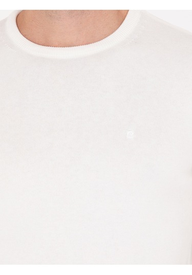 Pierre Cardin Erkek Ekru Kazak /triko 50270179-vr019 Ekru