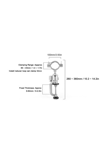Lemestar Evrensel Alüminyum Matkap Sehpası - Sağlam Ve Dayanıklı Delme Desteği