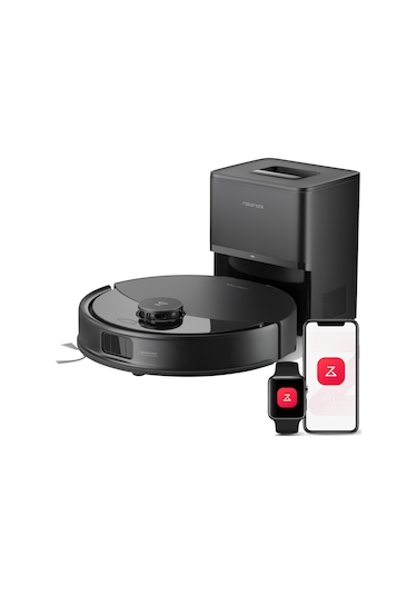 Roborock Q8 Max Pro Plus Akıllı Robot Süpürge Siyah