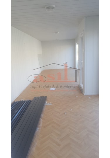 36 M² Tek Oda WcMutfaklı Dış Betopan İç Pvc Konteyner