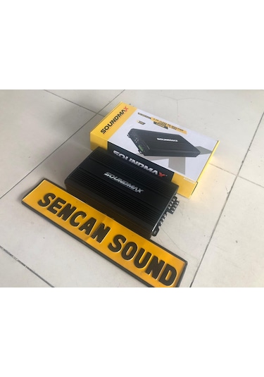 Soundmax Sx-3100.4 24 Volt Amfi 4000 Watt 4 Kanallı Sx-3100.4