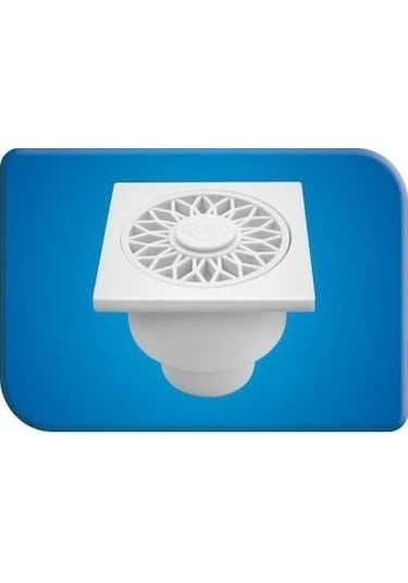 Gama Yer Sifonu 50 Ø 10x10 Alttan Çıkışlı