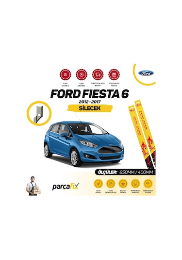 Ford Fiesta 6 İnwells Ön Muz Silecek Takımı 2012 - 2017