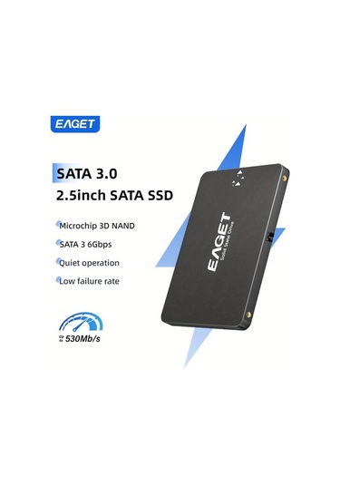 Xuweiwei Eaget 2.5" Sata Iıı Ssd 120gb Yüksek Hızlı Dahili Katı Hal Sürücüsü Pc Laptop İçin