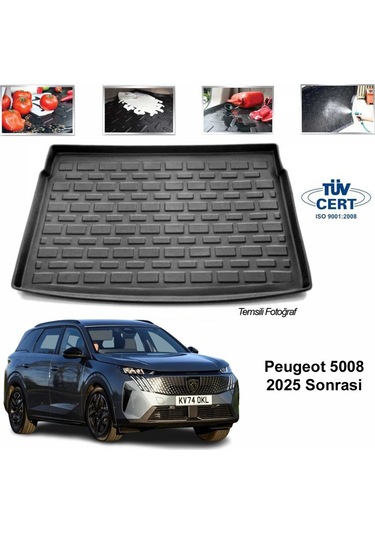 Peugeot 5008 Bagaj Havuzu Paspası 2025 Sonrası