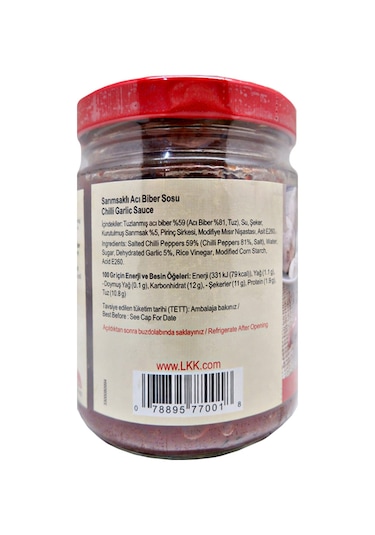 Lee Kum Kee Sarımsaklı Acı Biber Sosu 226 G