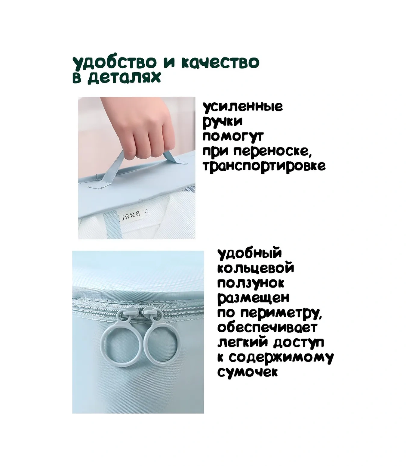 Airexpress Seyahat Giyim Ve Kozmetik Depolama Düzenleyicileri 156995812 Mavi