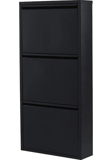 Arthur 3'lü Ayakkabılık Siyah