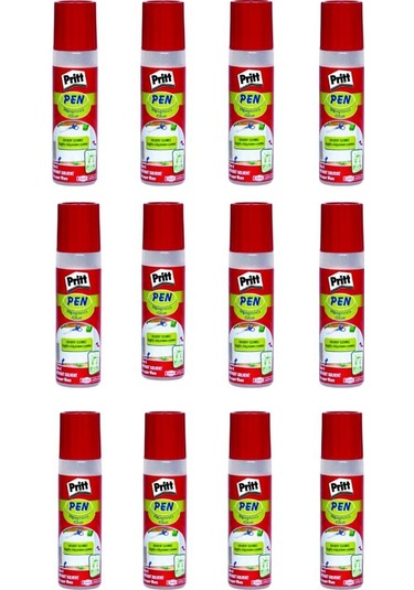 Sıvı Yapıştırıcı 40 Ml 12 Adet Pritt Pen Glue Yapıştırıcı 12 Adet