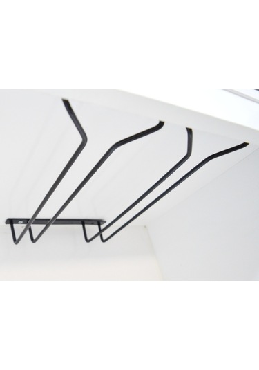 Siyah 2 Bölmeli V Bardaklık Kadehlik