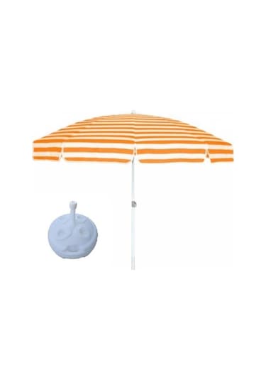 Sumedecor&Design Yüksek Kalite 10 Telli Eğilebilir 2 M Plaj Şemsiyesi + Bidon