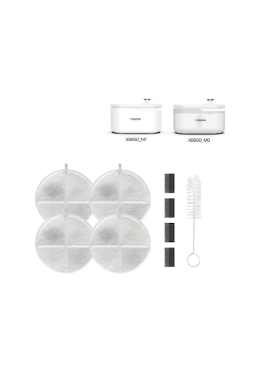 Xenon Smart Akıllı Wi-Fi Kedi Köpek Su Pınarı Yedek Filtreler 4 Adet (X8650 Modeli İle Uyumludur)