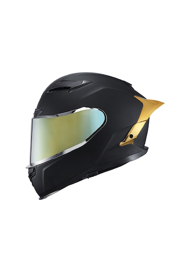 Scoyco FF-871 Full Face Güneş Vizörlü Yaksha Motor Kaskı Siyah