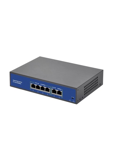Poe Switch 4 Port + 2 Uplink Megabit