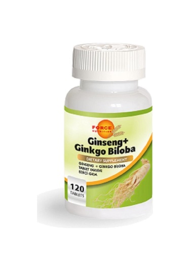 Force Nutrition Ginseng Ginkgo Biloba 120 Kapsül