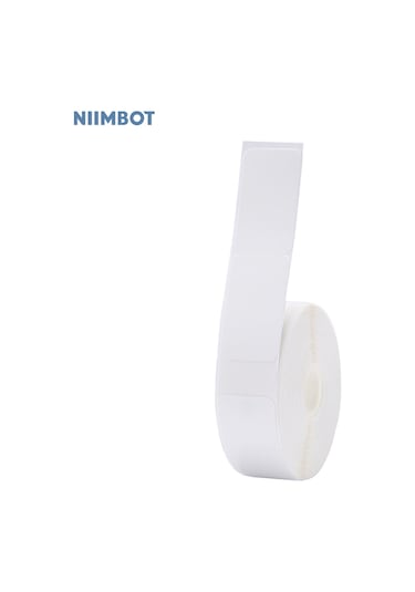 Moveevo Gümüş Ve Jadeiçi İçin Isı Teknolojili Etiket Kağıdı - Suya Dayanıklı, Kesilmez, Kolay Asma, 14x50-130 Beyaz 1 Rulo