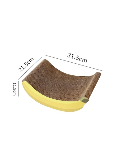 Suntek Kedi Tırmalama Pedi Dayanıklı İnteraktif Sarı-s