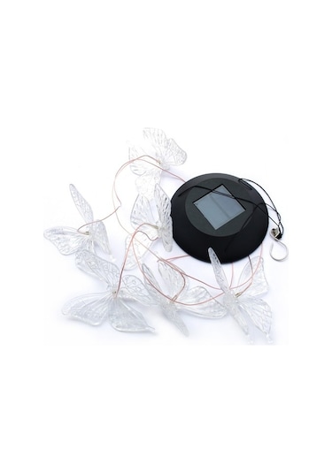 Sw Future Solar Rüzgar Çanı Renk Değiştiren Kelebek Lamba