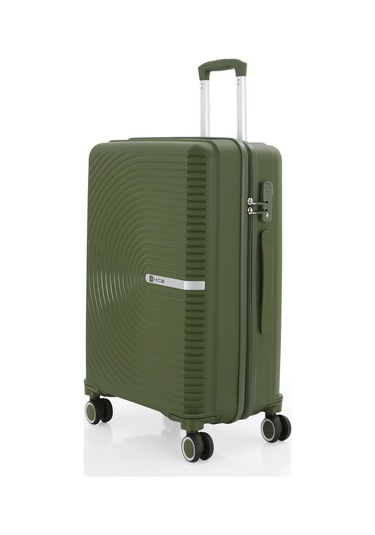 Mçs Polipropilen 3lü Valiz Seti Orta & Kabin & Makyaj V374 S24sy1000080-set 0001 Haki