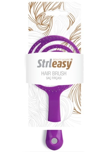 Strleasy 6704 Maze Saç Fırçası - Yuvarlak 6704