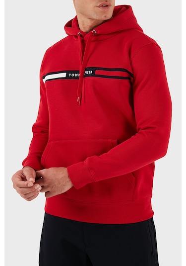 Tommy Hilfiger Erkek Sweat Mw0mw37361 Xld Kırmızı Kırmızı Tommy Hilfiger Erkek Sweat Mw0mw37361 Xld Kırmızı Kırmızı