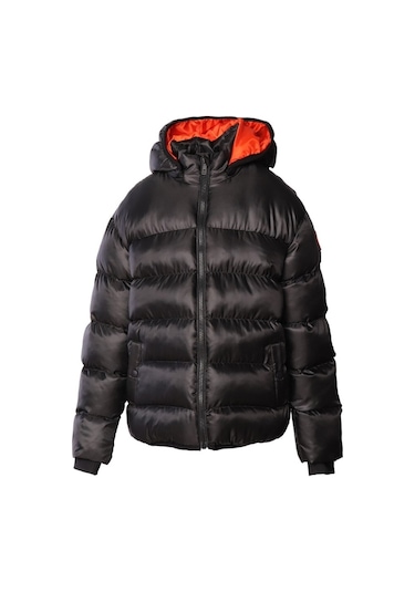 Hummel Hmlgeone Zip Coat Çocuk Mont Siyah