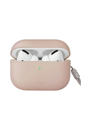 Unıq Airpods Uyumlu Pro 2 İçin Lıno Silikon Kılıf Bilek Askısı İle 147855462 Pembe